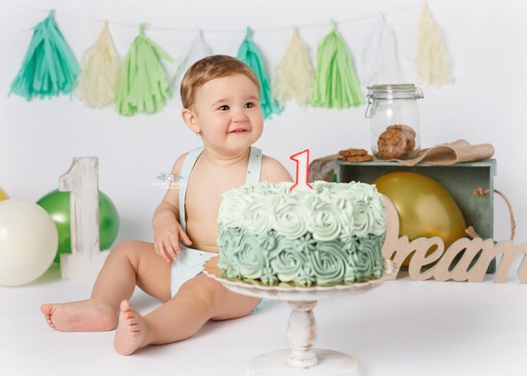 Sinigual Fotografia Fotografo Estepa Estudio Exterior Smash Cake Infantil